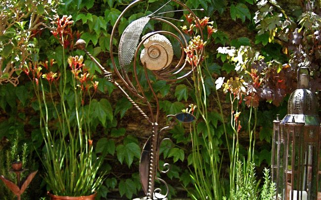 Garden sculpture by Pascal Giacomini