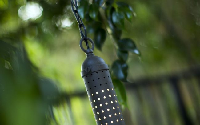 Perforated light fixture