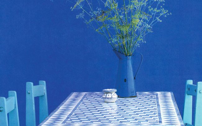 Table with Foeniculum vulgare.